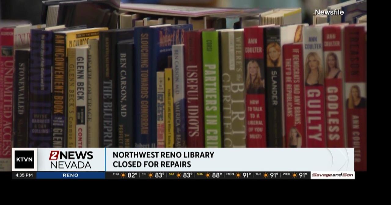 Northwest Reno Library closed for repairs | Local News | 2news.com