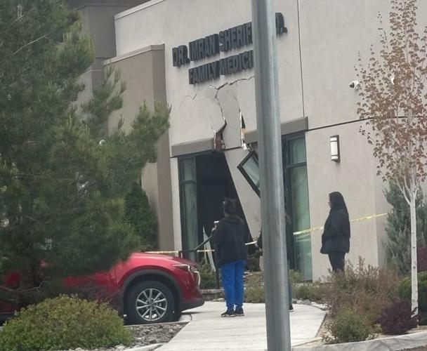 Front of doctor office hit