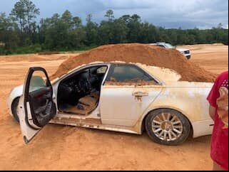 Florida Man Dumps Dirt on Girlfriend With A Tractor