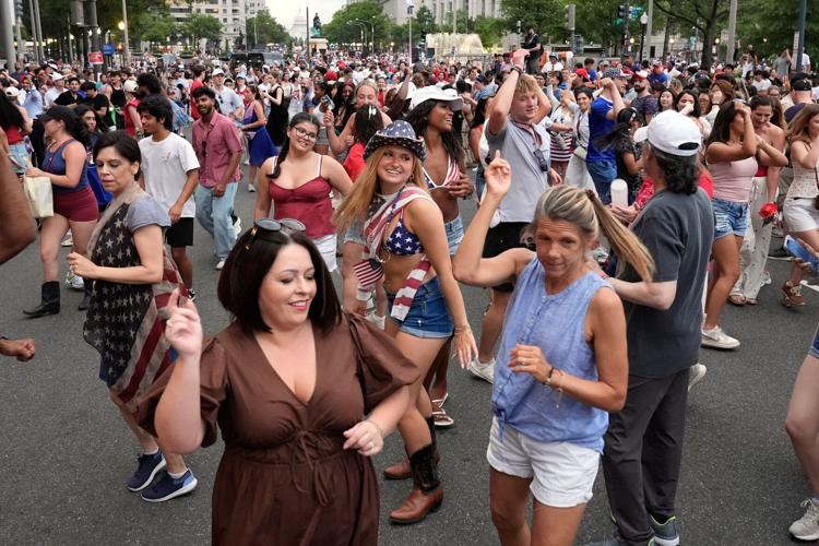 APTOPIX America 250 Independence Day Washington