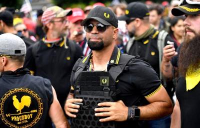 Former Proud Boys extremist group leader Enrique Tarrio