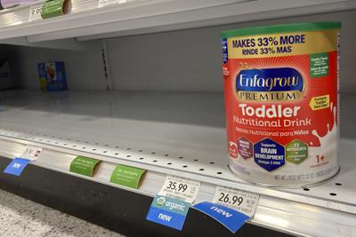 Baby formula shortage