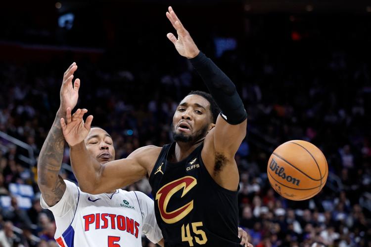 Cavaliers Pistons Basketball