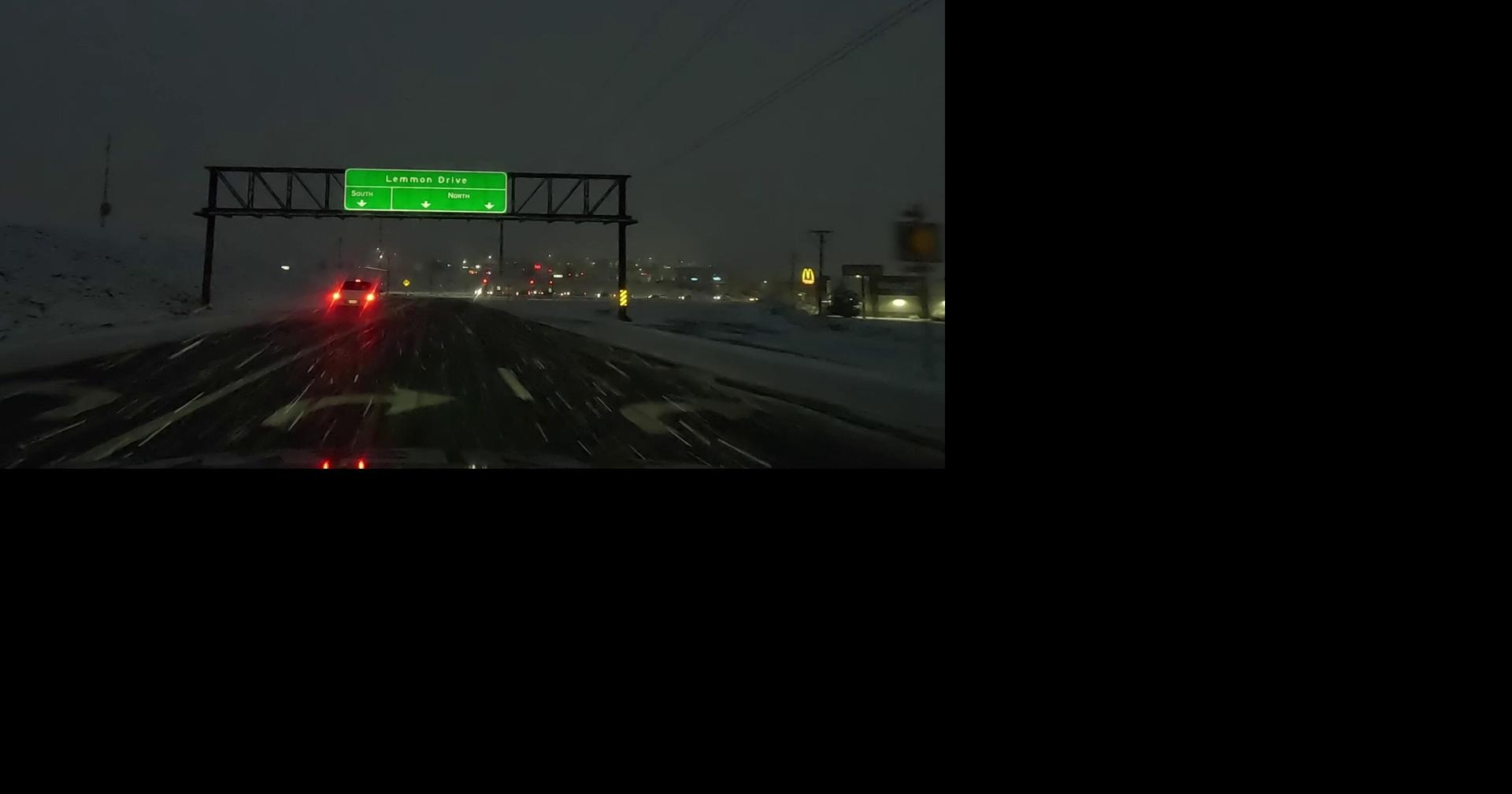 Lemmon Valley Snowy Weather Video