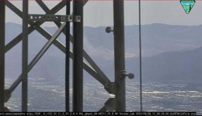 Peavine Peak fire camera