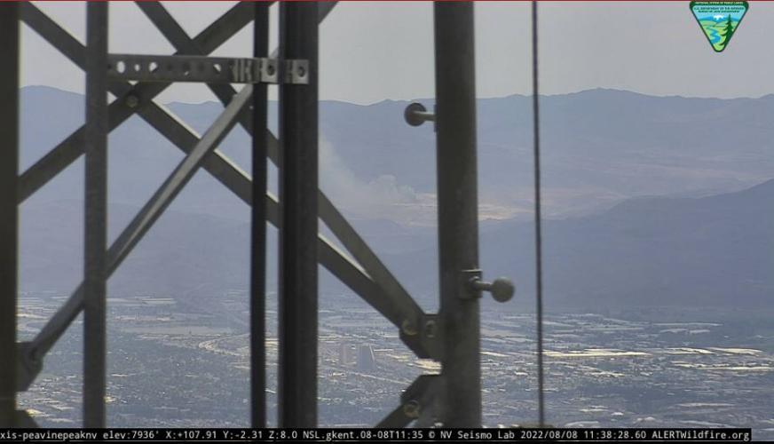 Peavine Peak fire camera