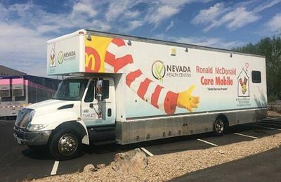 Ronald McDonald Care Mobile Stop in Carson City