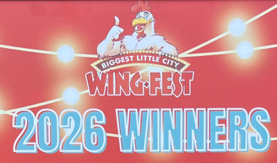 Wing Fest 2026 winners sign