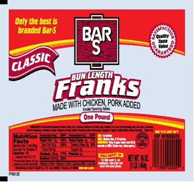 Bar-S Foods is Recalling Hot Dog and Corn Dog Products