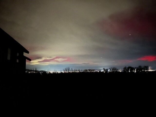 Aurora Borealis in Gardnerville