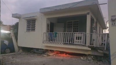5.8 Magnitude Quake Strikes Puerto Rico, Damaging Homes