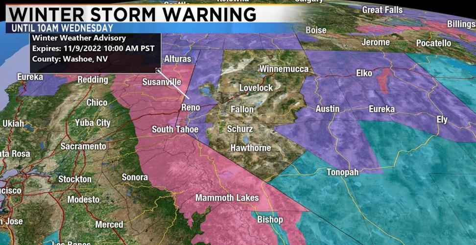 Winter Storm info, November 8