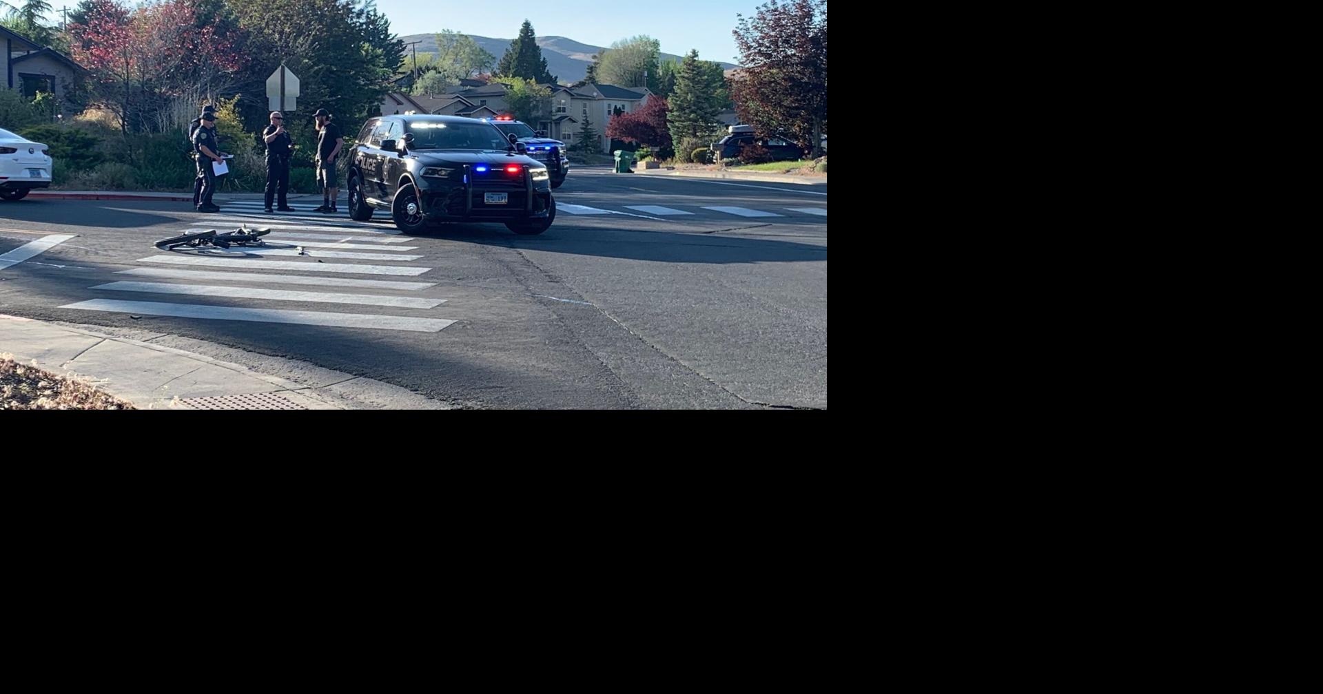 Bicyclist transported to hospital after being hit by car on Keystone ...
