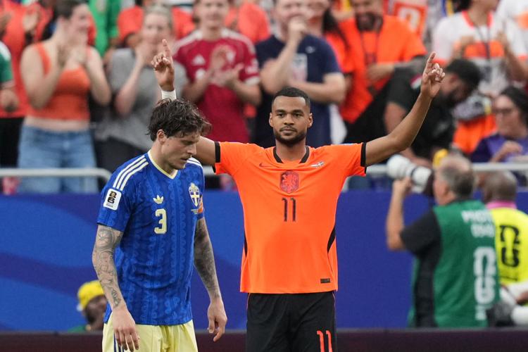 APTOPIX Sweden Netherlands WCup Soccer