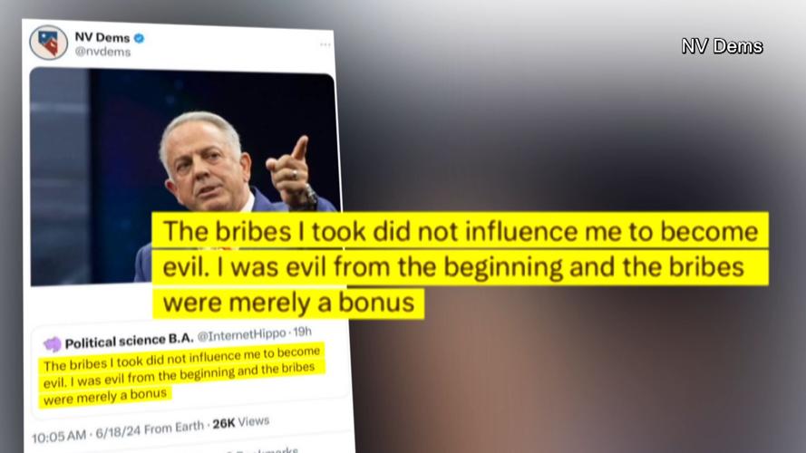 NV Dems Accuse Gov. Lombardo of Crime in Social Media Post