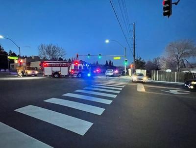 One Hospitalized After Crash on N. McCarran