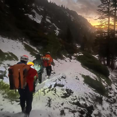 El Dorado County Search and Rescue -  Lost Hiker on Mt. Tallac
