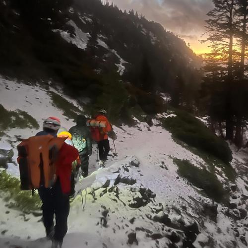 El Dorado County Search and Rescue -  Lost Hiker on Mt. Tallac