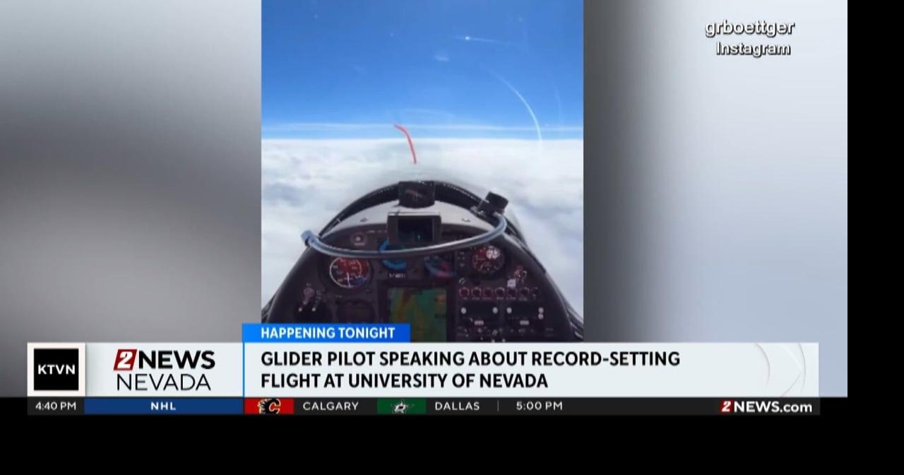 Glider pilot to give presentation at UNR | Local News | 2news.com