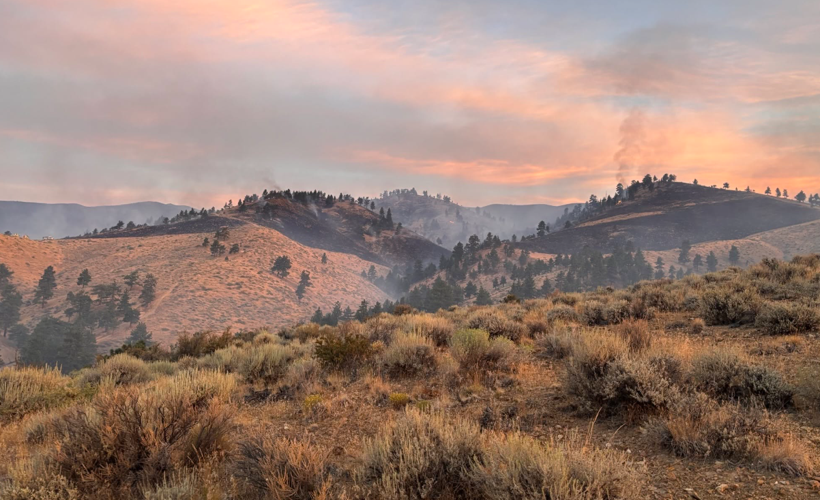 Hawk Fire Smoke