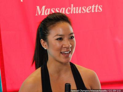 Skater Michelle Kwan Campaigns for Joe Biden in Las Vegas