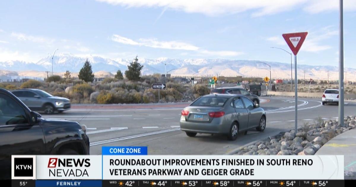 Roundabout In Reno Roundabout improvements at Veterans Parkway and Geiger Grade wrap up ...