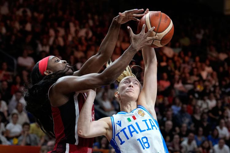 APTOPIX WCup United States Italy Basketball