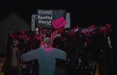 Girl Scout Silver Award Group Hosts Haunted House