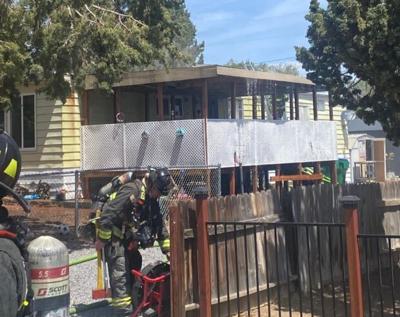 Sun Valley porch fire