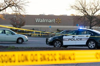 Virginia Walmart shooting scene