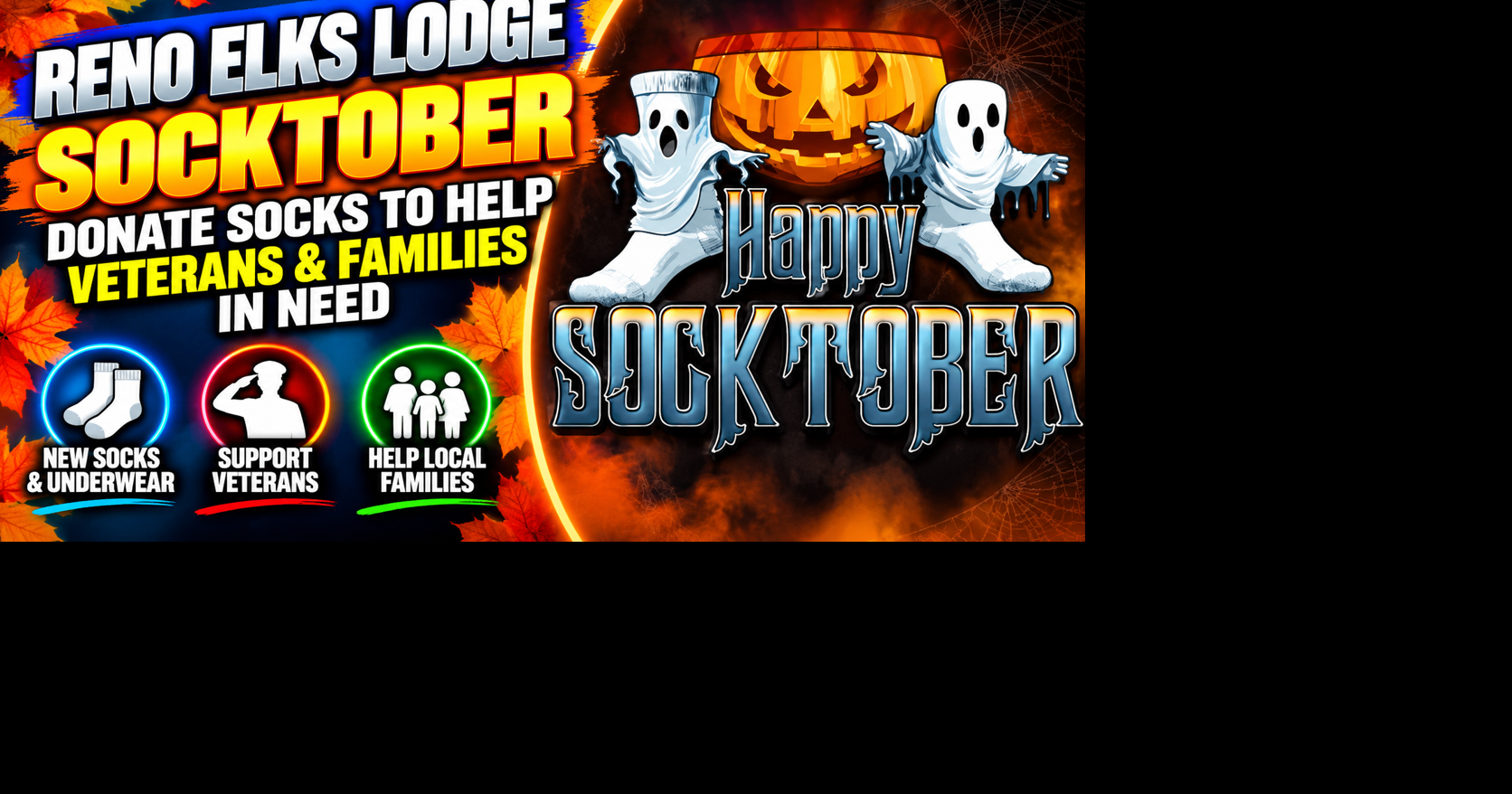 Reno Elks Lodge Socktober | Donate Socks to Help Veterans & Families in ...