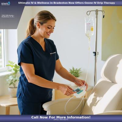 Ultimate IV & Wellness Launches Ozone IV Therapy in Bradenton, FL