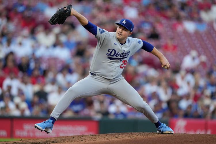 Dodgers Reds Baseball