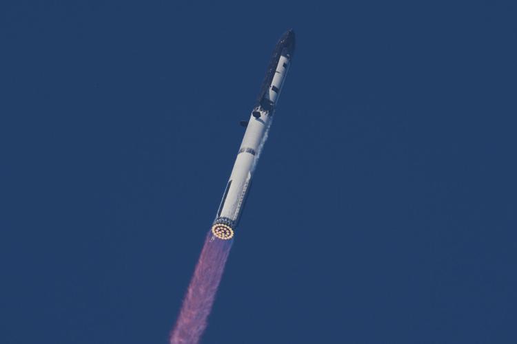 APTOPIX SpaceX Starship Launch