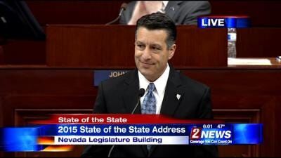 Governor Brian Sandoval Gives State of State Address