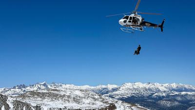 Rescue near Mammoth Lakes
