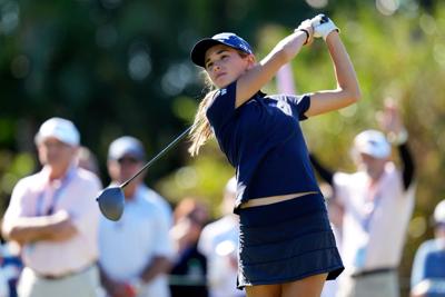 Miami Kai Trump Injury Golf