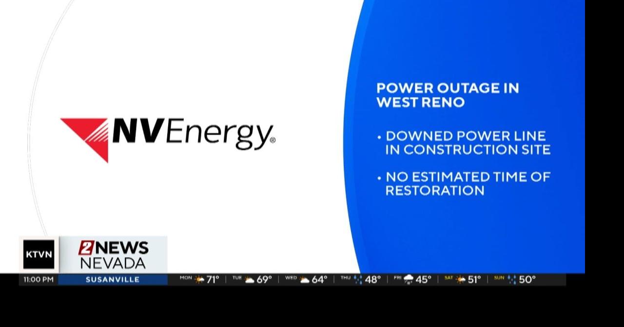 Power outage affecting residents in west Reno Videos