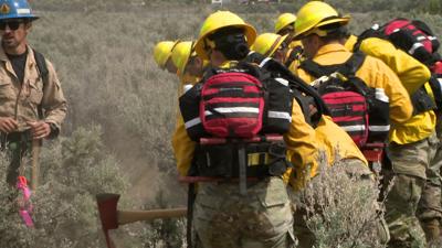 Nevada Army National Guard fire training - Photo