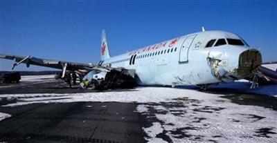 25 Hospitalized After Plane Skids Off Runway