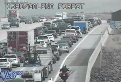 NHP: Non-Injury Crash Causes Delays Southbound I-580