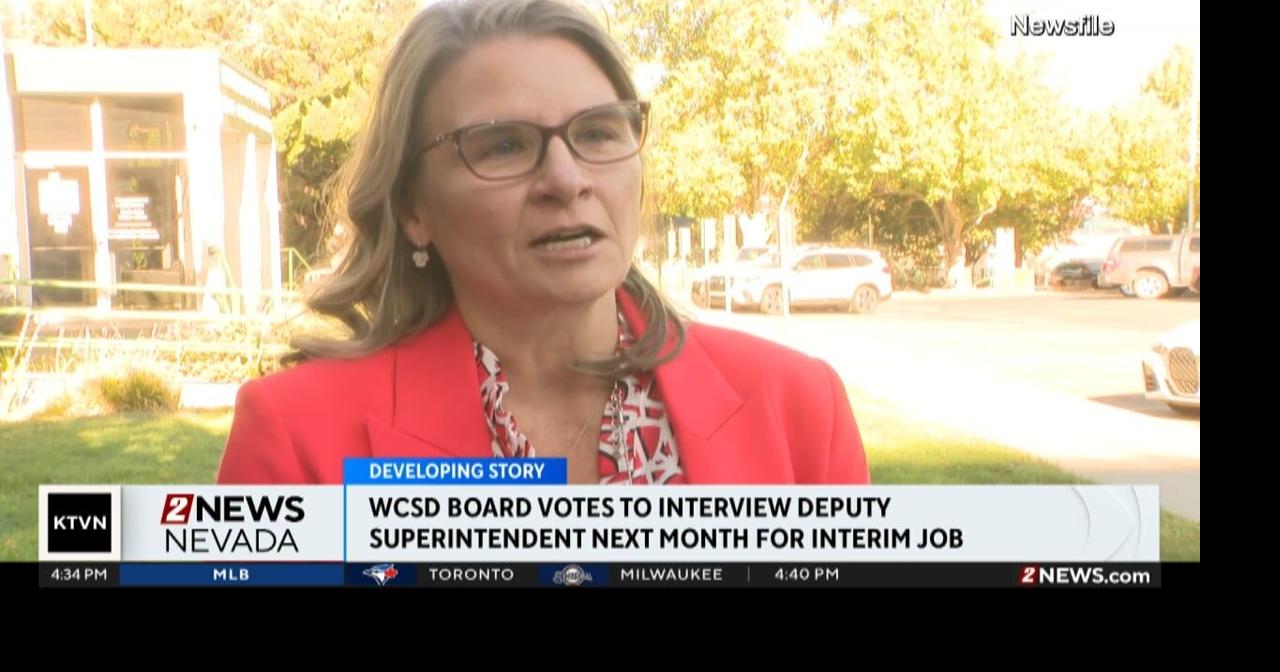 Washoe County School Board will interview deputy Superintendent to ...