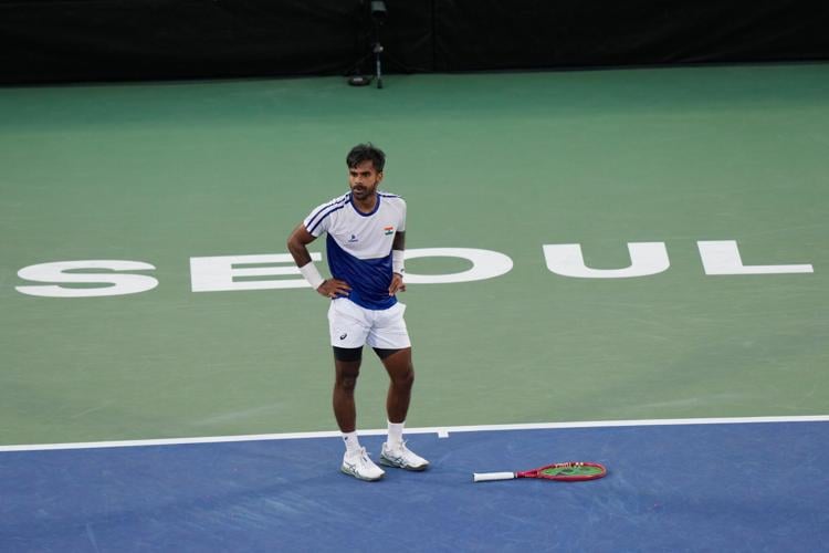 South Korea India Davis Cup Tennis