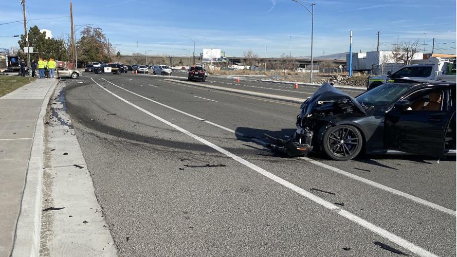 Crash S. McCarran Blvd. and Kuenzli St.