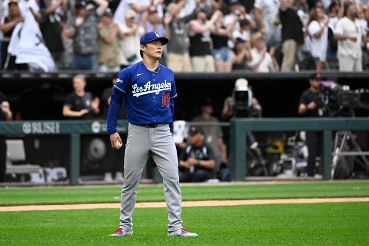 Dodgers White Sox Baseball