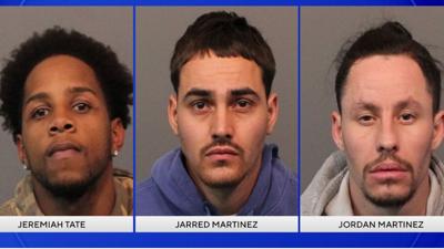 Three men convicted after car chase and shooting