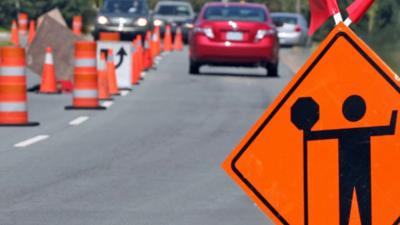 Tahoe work zone