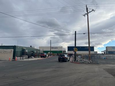 Train crash sage and east commercial