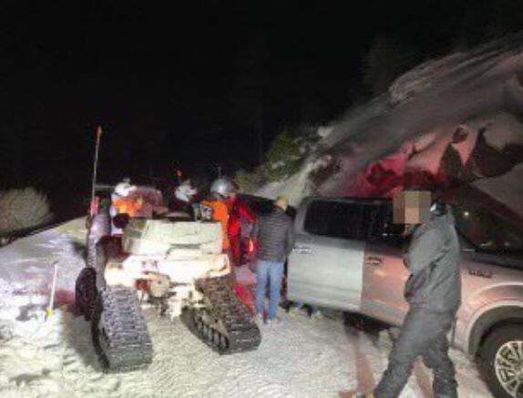 Rescue Operation on Dog Valley Road