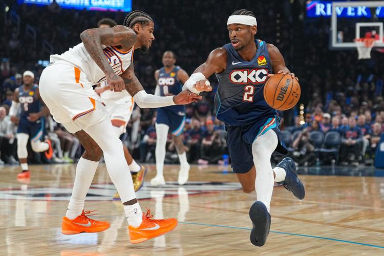 Suns Thunder Basketball